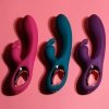 Klasyczny wibrator damski Rabbit vibrator PINK